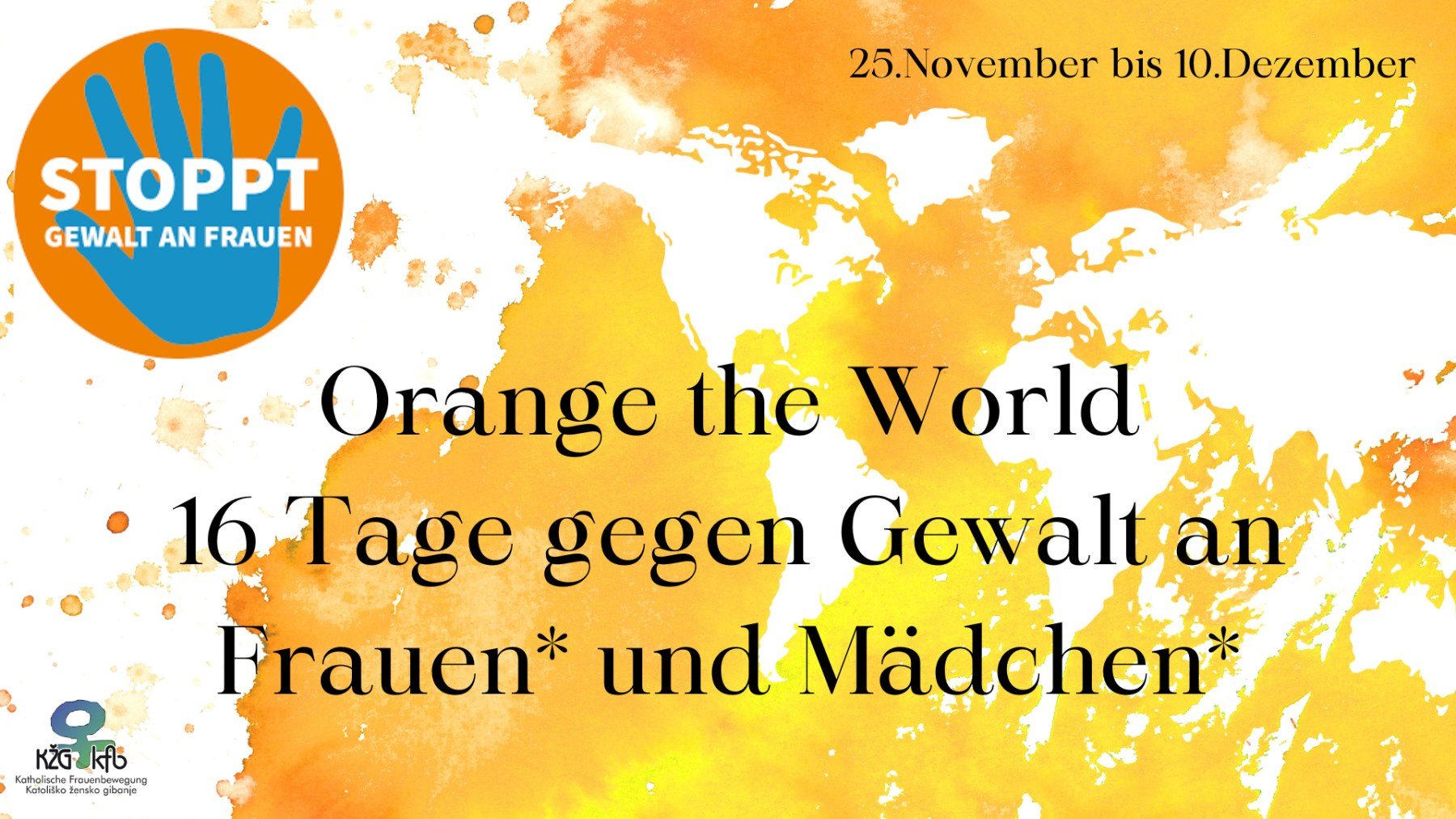 Orange The World