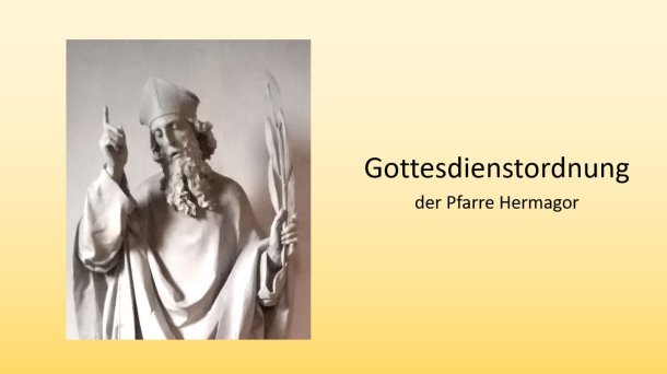 Gottesdienstordnung