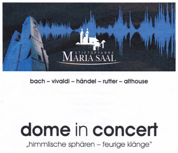 Bild zum Eintrag 'Dome in Concert 2024'