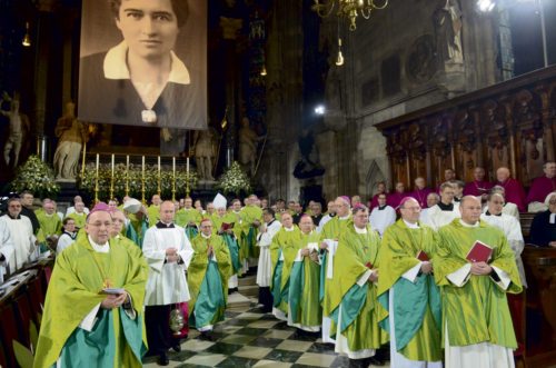 Feierliche Seligsprechung von Hildegard Burjan (© Foto: Kathpress/Rupprecht)