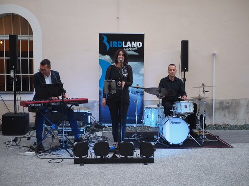 Die BirdlandJazzband rundete das Programm musikalisch ab. Foto: Alexandra Hogan