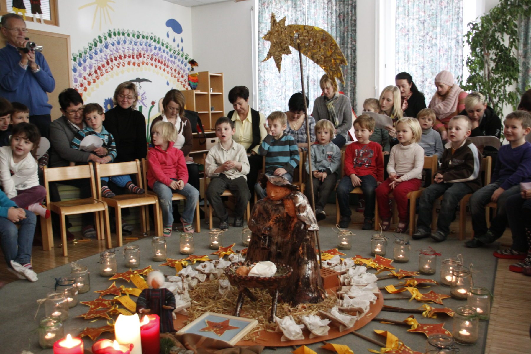 Adventfeier im Kindergarten