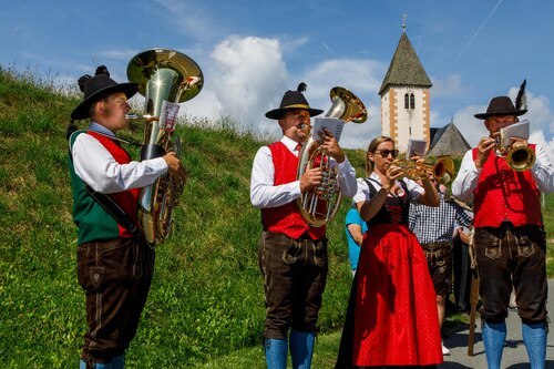 Bläserquartett der Glantaler Blasmusik Frauenstein<br />
Foto: Anton Wieser