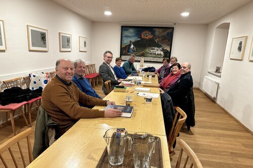 Bibelrunde mit Alfred Meklin im Pfarrhof  