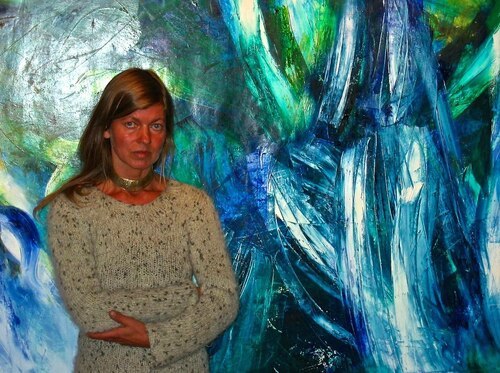 Seit 1996 lebt die Künstlerin Elke Maier in Kärnten. (Foto: Bacher)