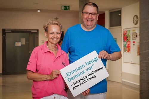 Die Caritas Kärnten lädt in mehreren Pflegewohnhäusern zu bunten Aktionen anlässlich des Weltalzheimertages (21. September). - (Foto: Caritas Kärnten / Leitner)