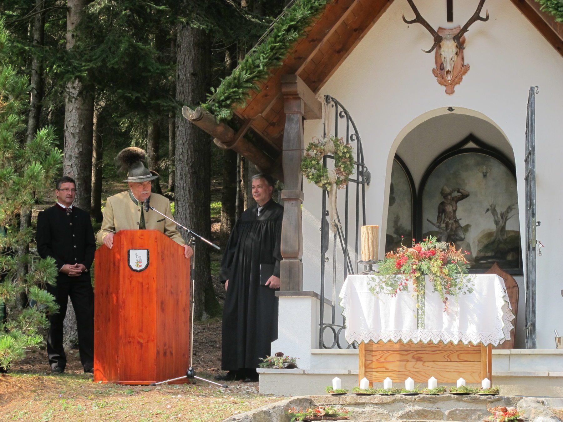 20-jähriges Jubiläum der Hubertuskapelle