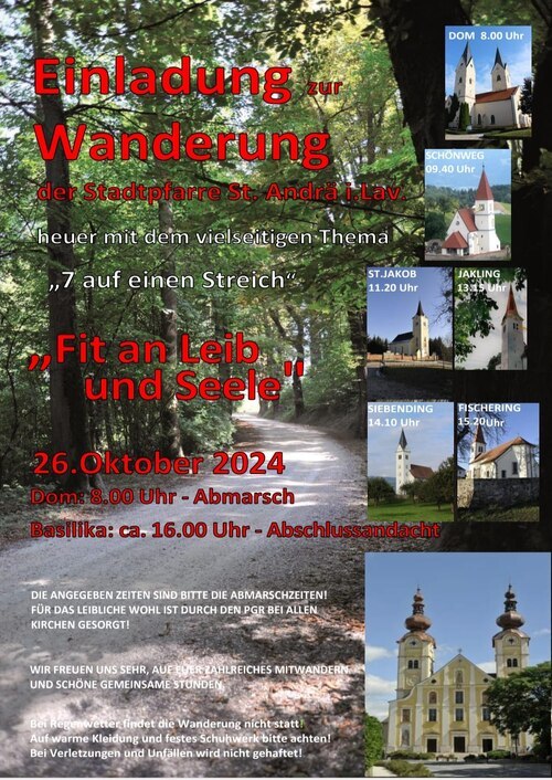 Einladung zur Kirchenwanderung