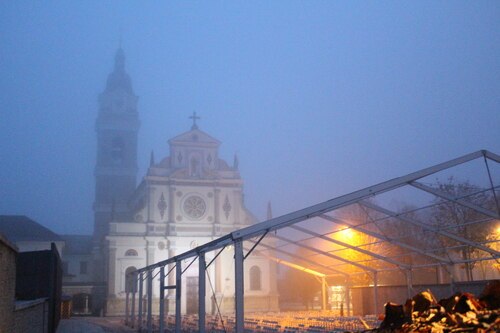 Wallfahrtskirche von außen (C) Brigitte Weber