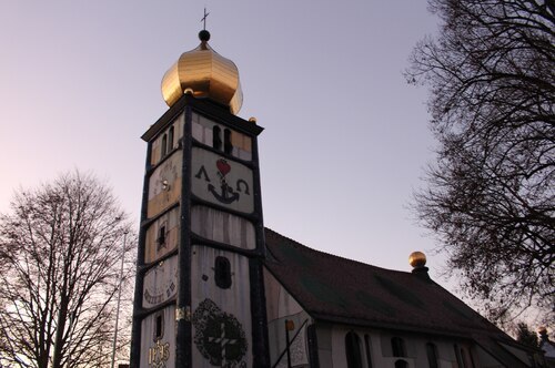 Pfarrkirche St. Barbara in Bärnbach (C) Brigitte Weber