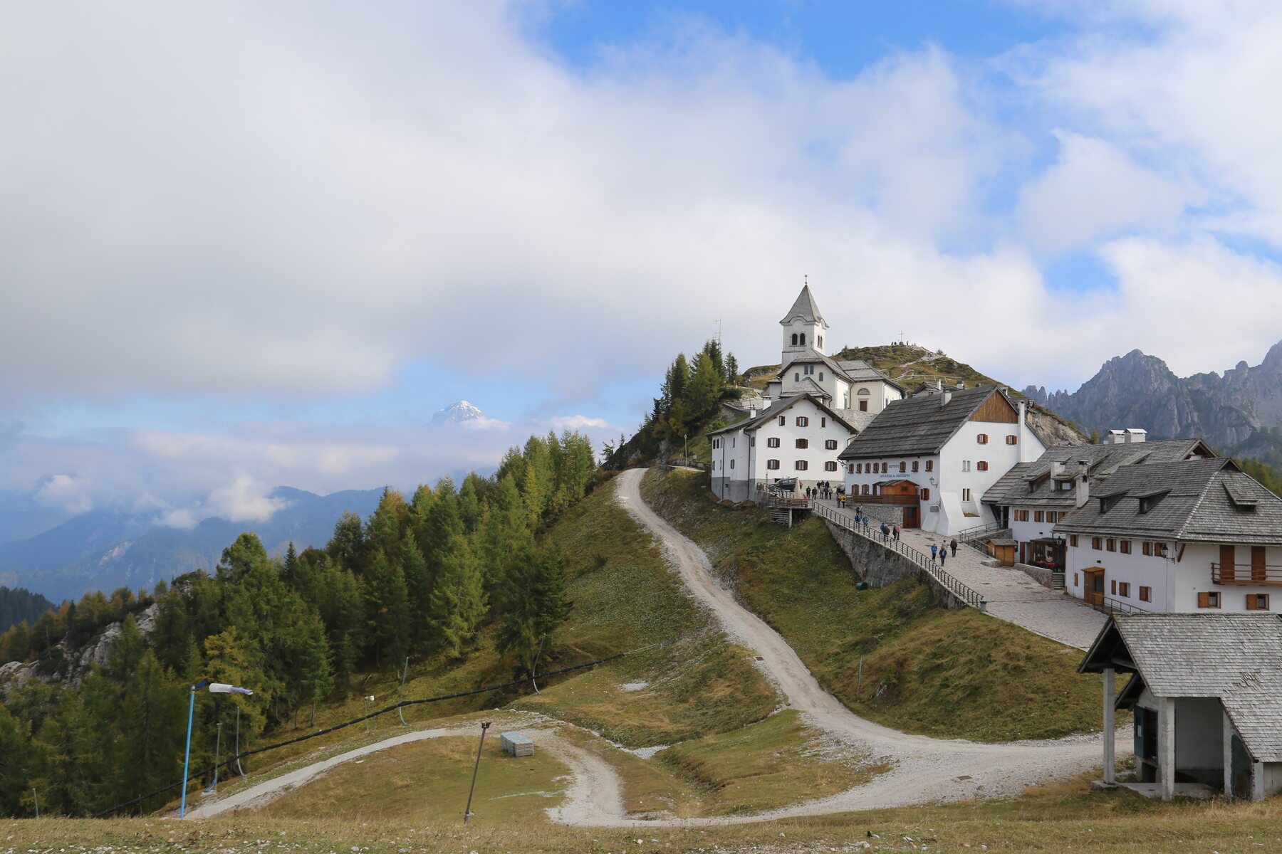 Wallfahrt Auf Den Monte Lussari