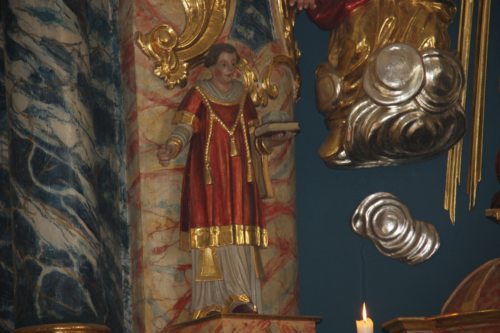 Hl. Stephanus in der Filialkirche St. Vitus in Ebenfeld (© Foto: fotogard)