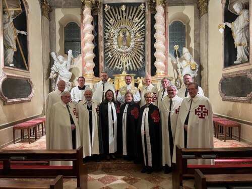 Die Kapitelsitzung begann mit der Heiligen Messe im Dom. Foto: Komturei Klagenfurt