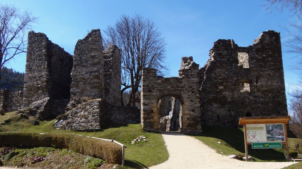 Burgruine Gomarn |  Monika Gschwandner-Elkins