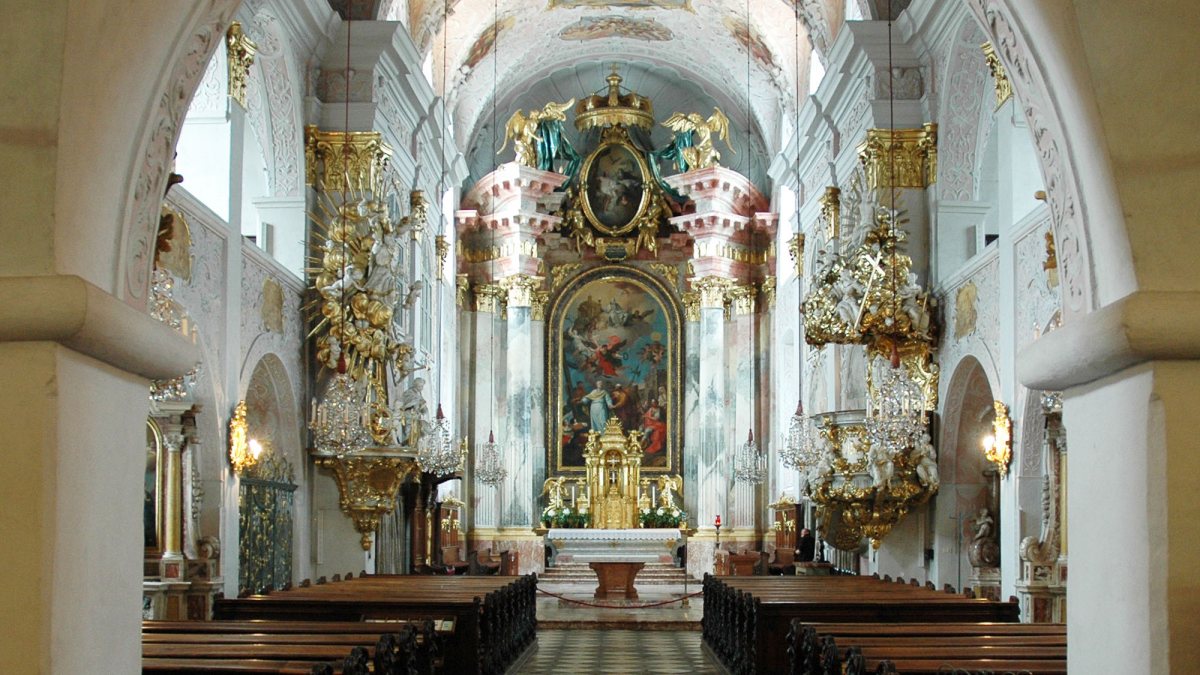 Die Domkirche in Klagenfurt (KH Kronawetter)